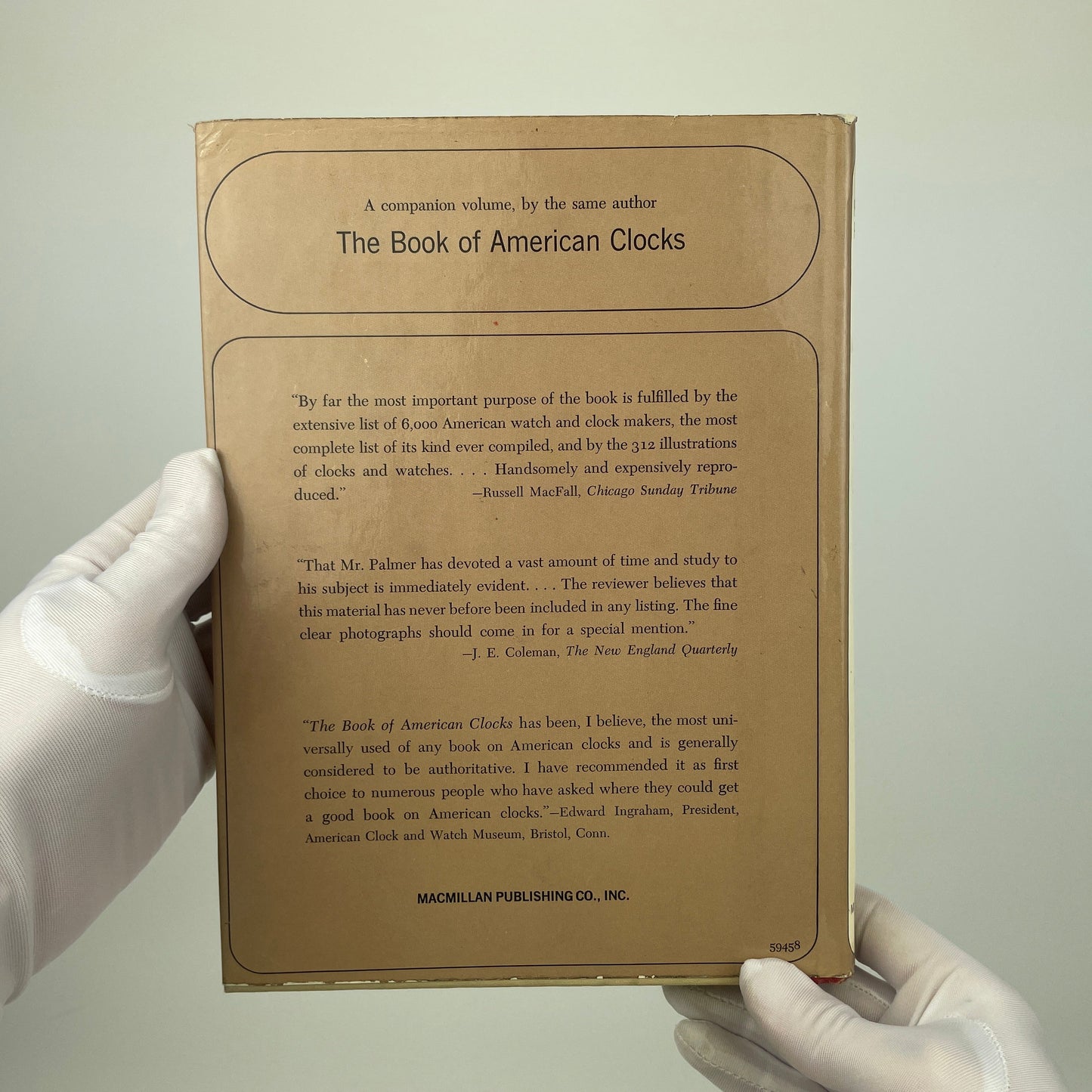 A Treasury of American Clocks by Brooks Palmer