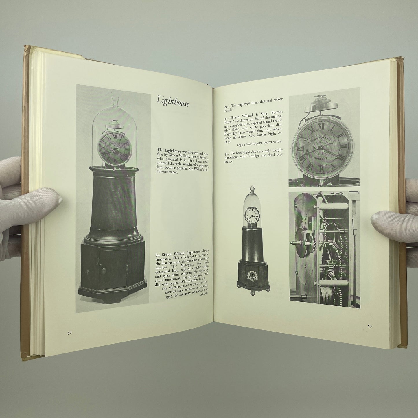 A Treasury of American Clocks by Brooks Palmer