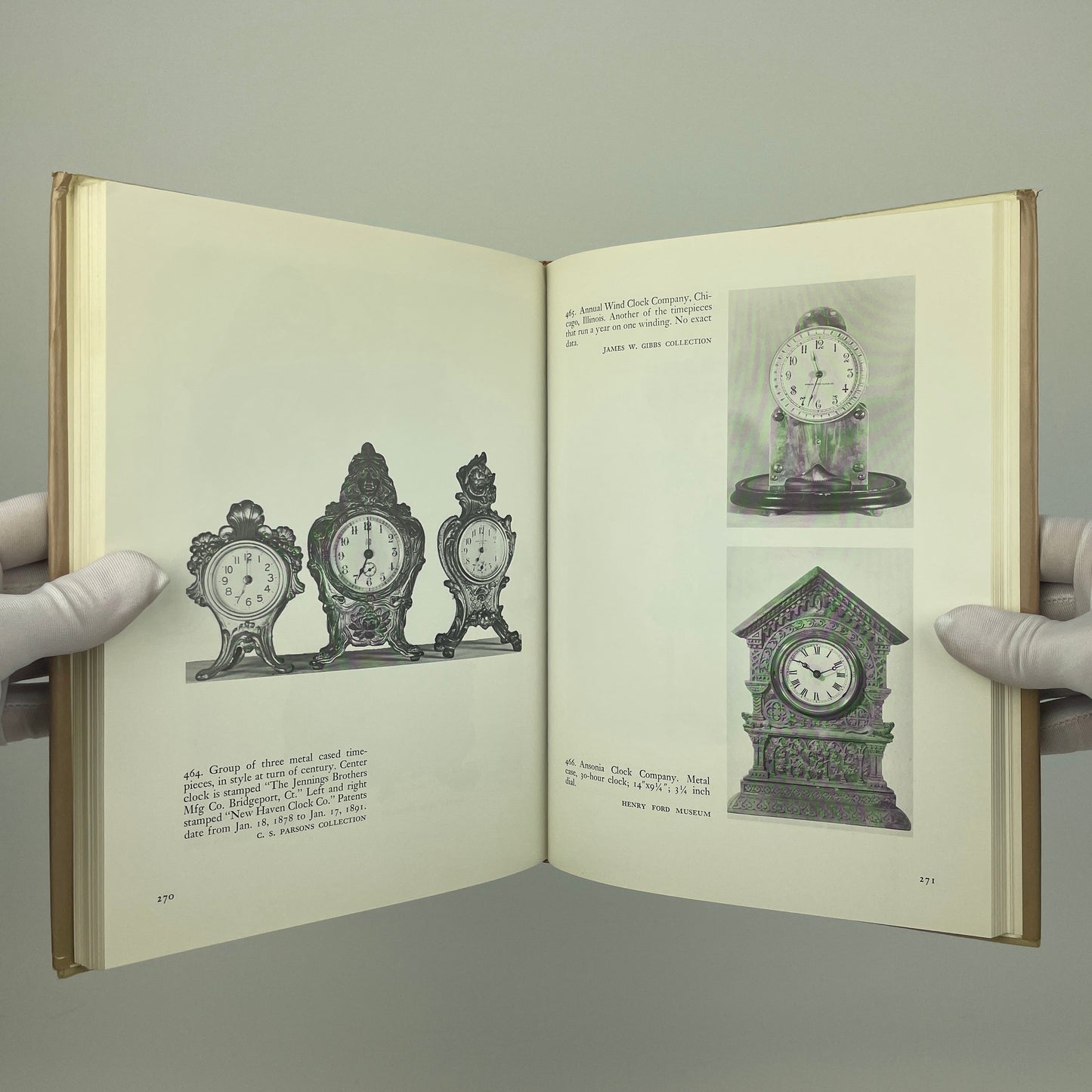 A Treasury of American Clocks by Brooks Palmer