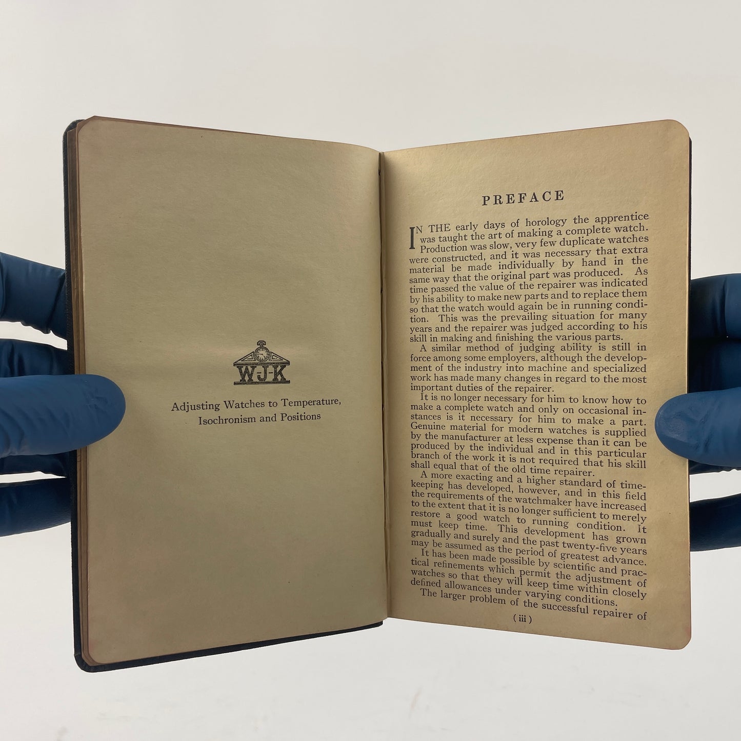 May Lot 58 - Rules and Practice for Adjusting Watches