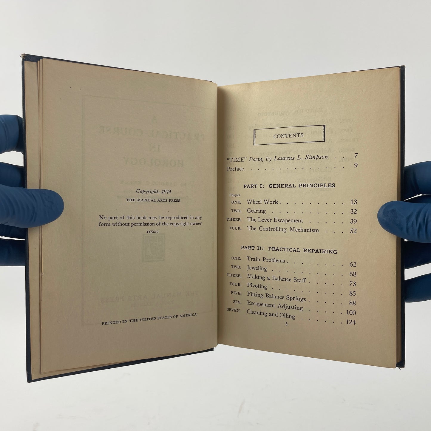May Lot 47 - A Practical Course in Horology