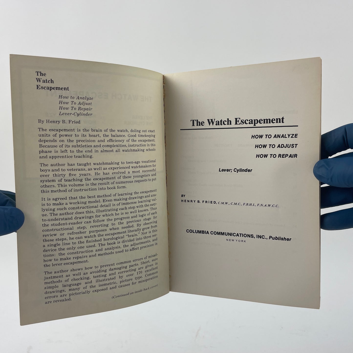 May Lot 42 - The Watch Escapement