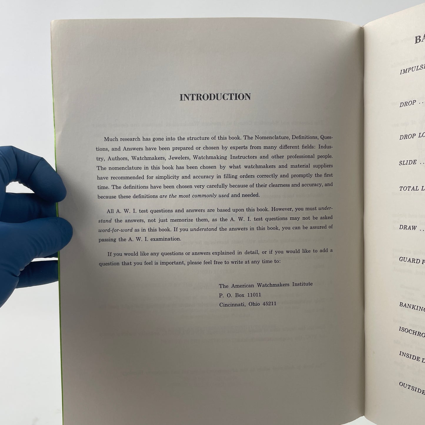 May Lot 87- Questions And Answers of and for the Watchmaking Profession