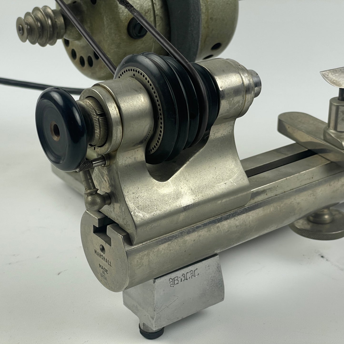 May Lot 62- C&E Marshall 8-MM Watchmakers Lathe