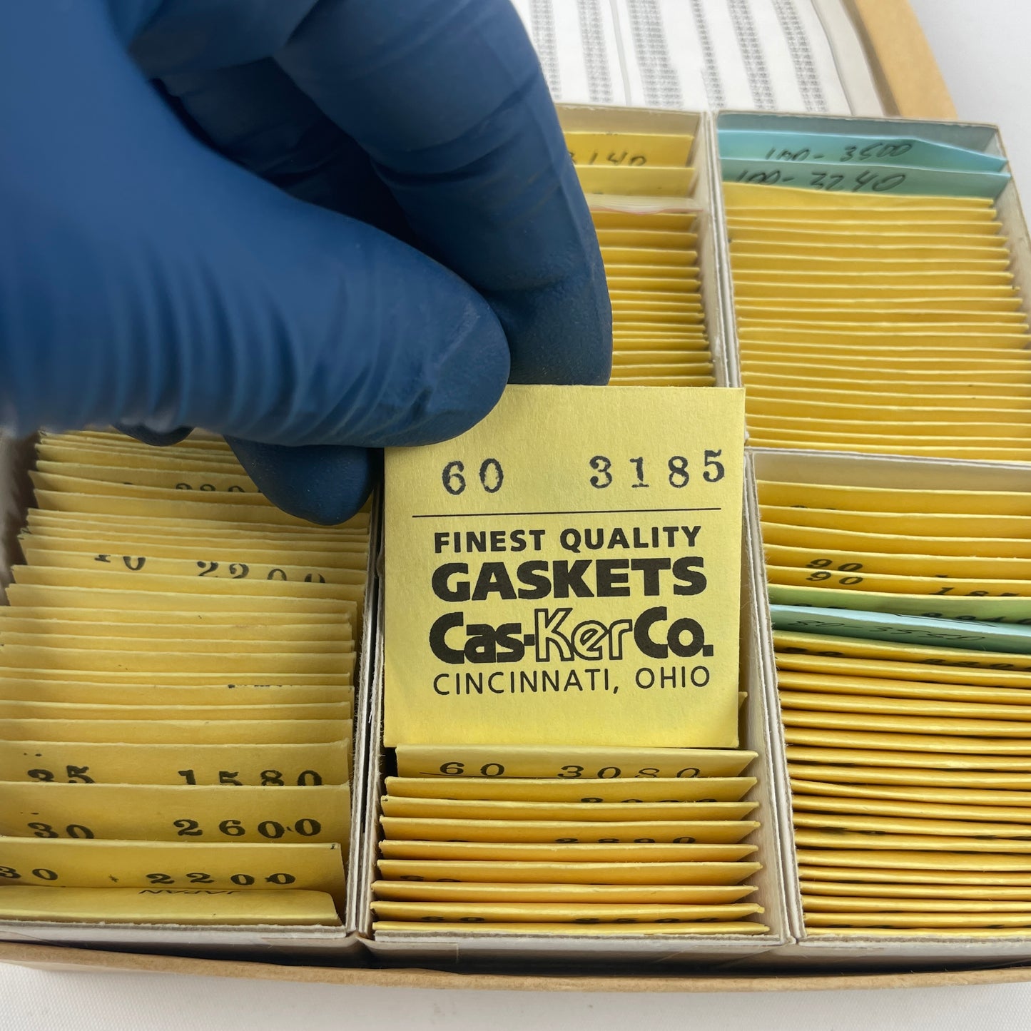 May Lot 97- Cas-Ker O-Ring Gaskets