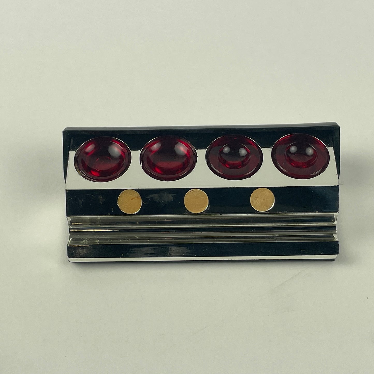 May Lot 70- Watchmaker’s Benchtop 4 Oil Cups w/ Hinged Cover