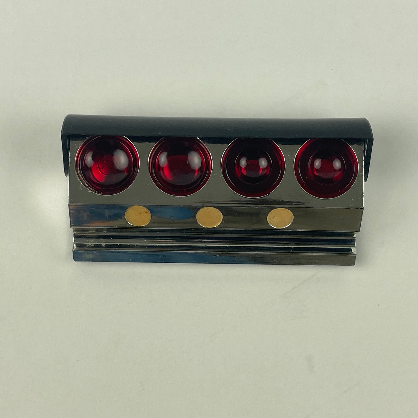 May Lot 70- Watchmaker’s Benchtop 4 Oil Cups w/ Hinged Cover