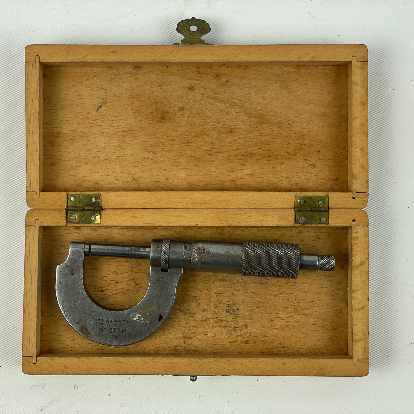May Lot 68- Boxed Starrett No. 230M Micrometer
