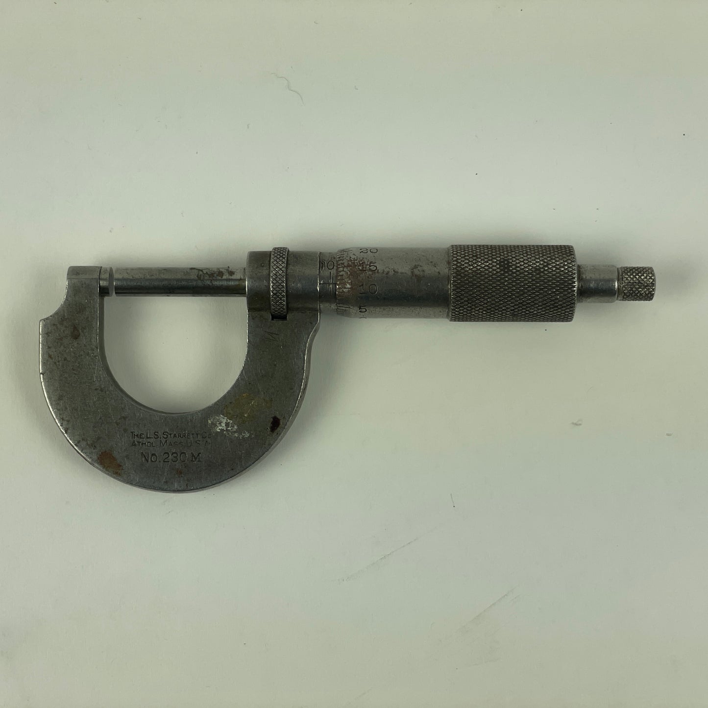 May Lot 68- Boxed Starrett No. 230M Micrometer
