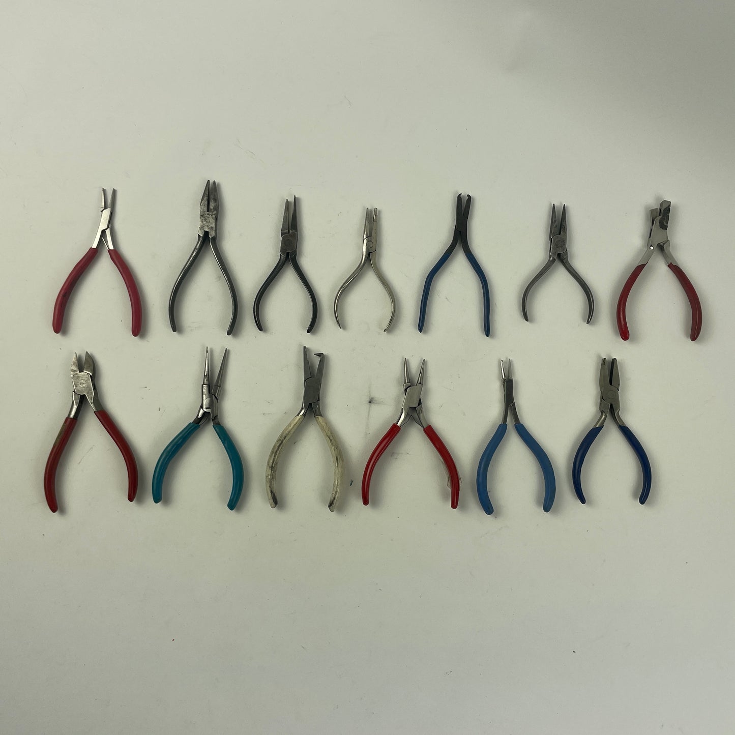May Lot 60- Watchmaker’s Selection of Thirteen Pairs of Bench Pliers