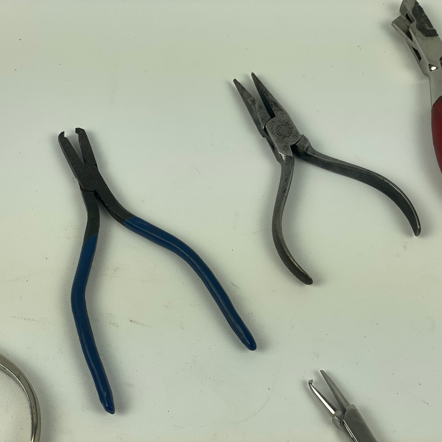 May Lot 60- Watchmaker’s Selection of Thirteen Pairs of Bench Pliers