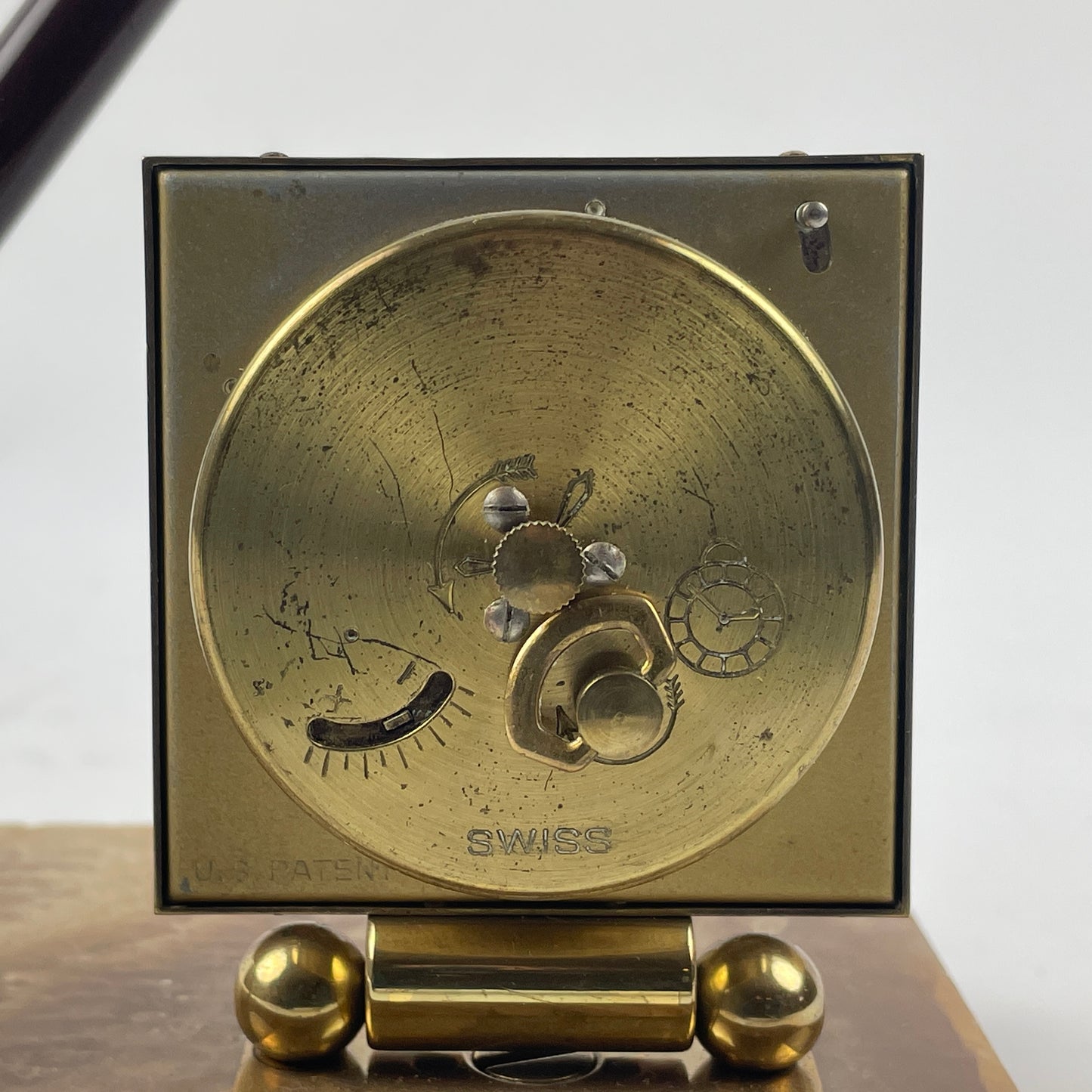 May Lot 54- Desktop Clock Pen Stand