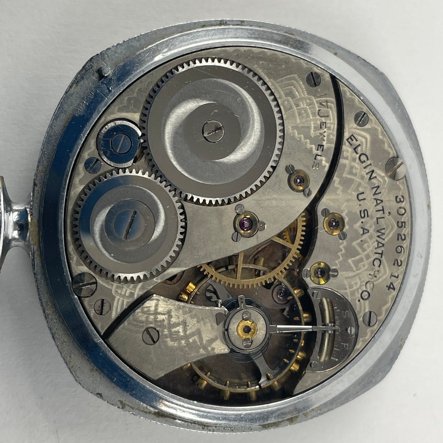 May Lot 52- Elgin | 12S | 17J | Pocket Watch