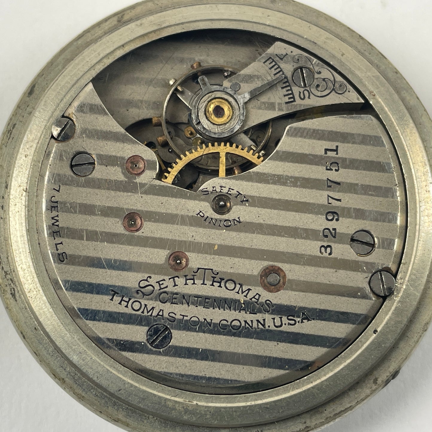 May Lot 8- Seth Thomas | 12S | 17J | Pocket Watch