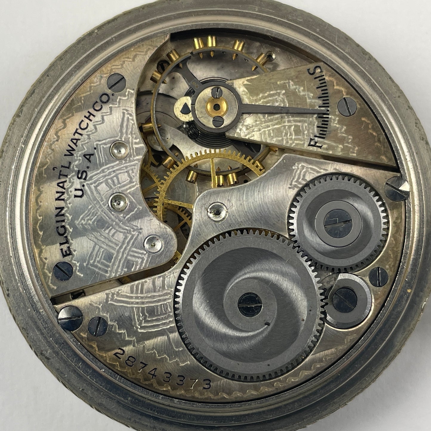 May Lot 46- Elgin | 16S | 7J | Pocket Watch