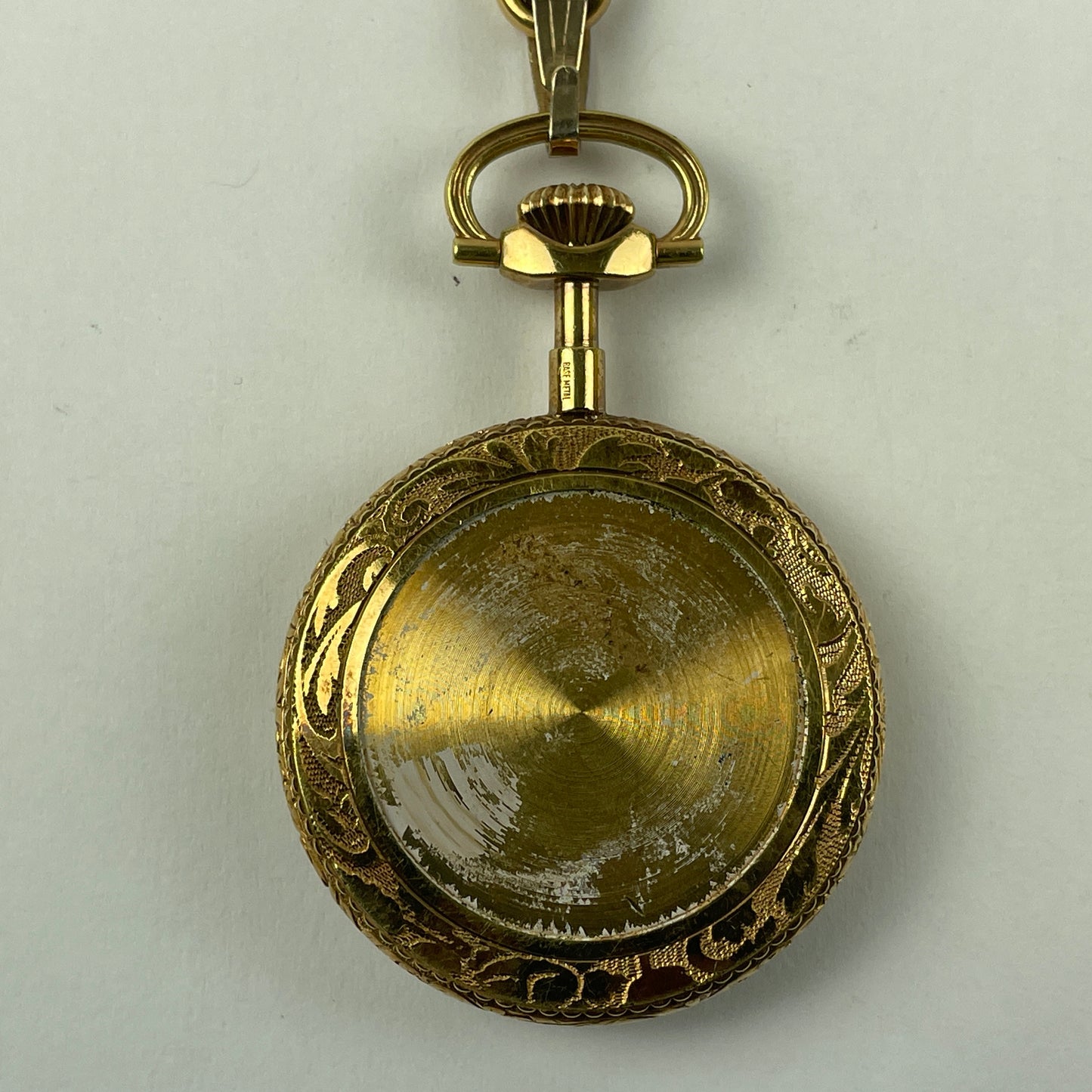 May Lot 40- Bulova Pocket Watch w/ Chain