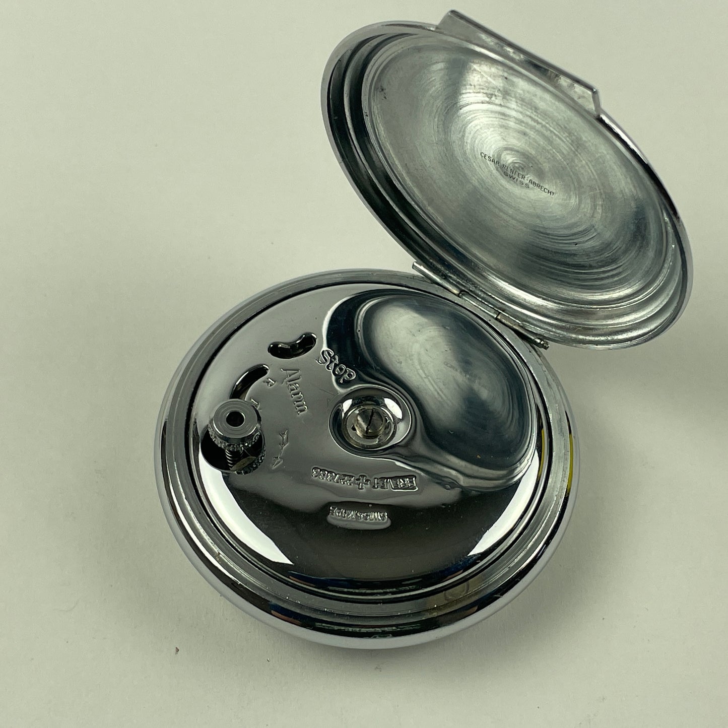 May Lot 3- Swiss Rouan Alarm Pocket Watch