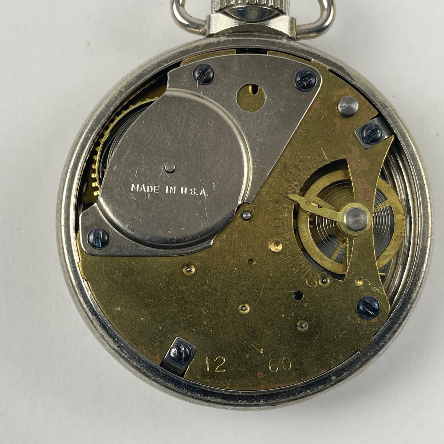 May Lot 38- Ansonia & Bull’s Eye Pocket Watch