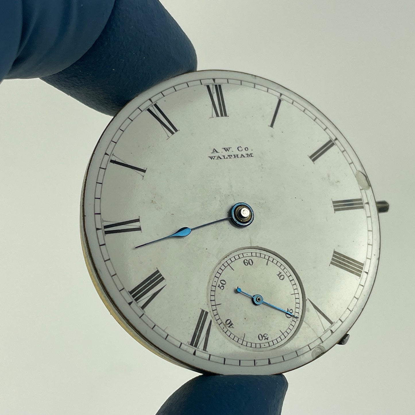 May Lot 75- Waltham Wm. Ellery Pocket Watch Movement
