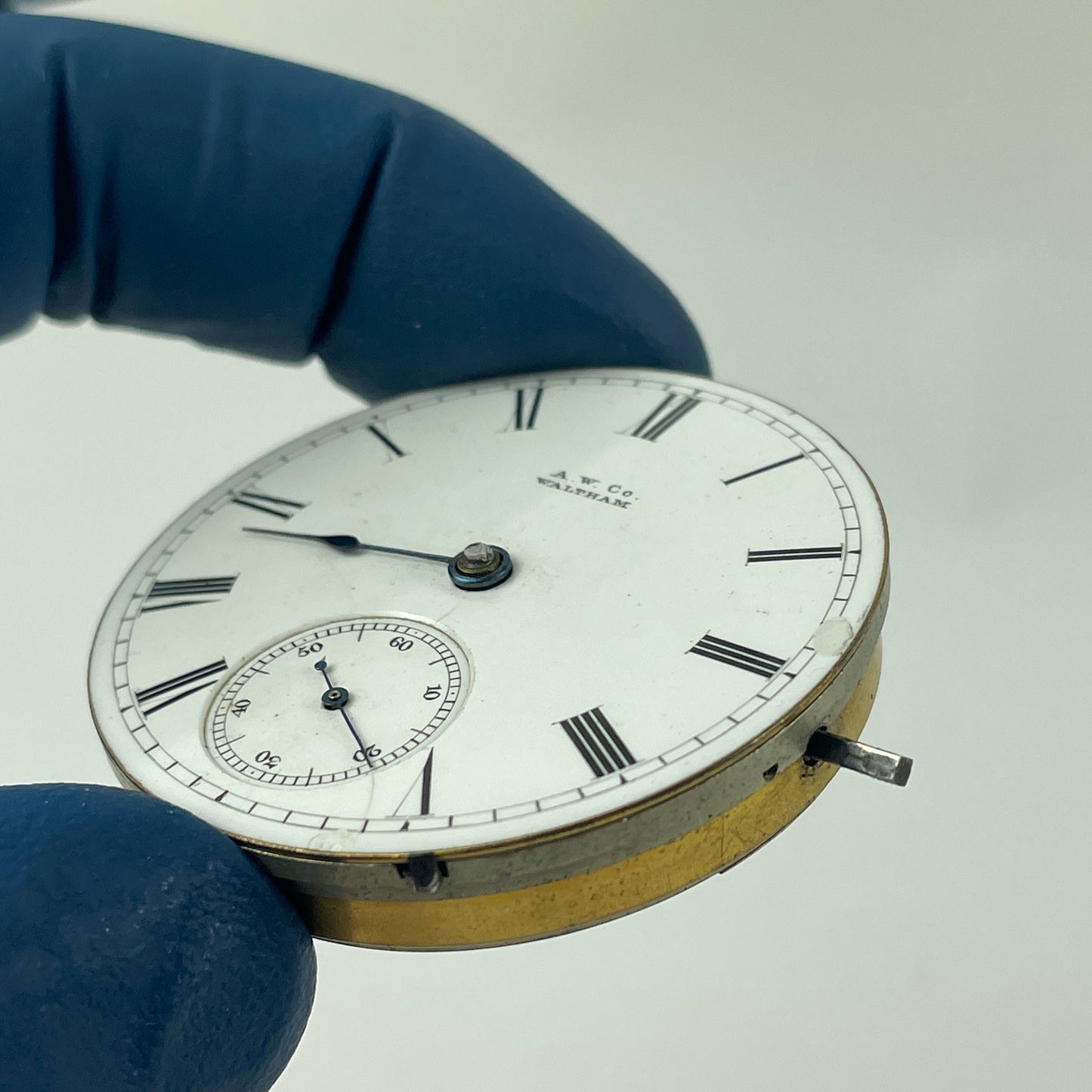 May Lot 75- Waltham Wm. Ellery Pocket Watch Movement