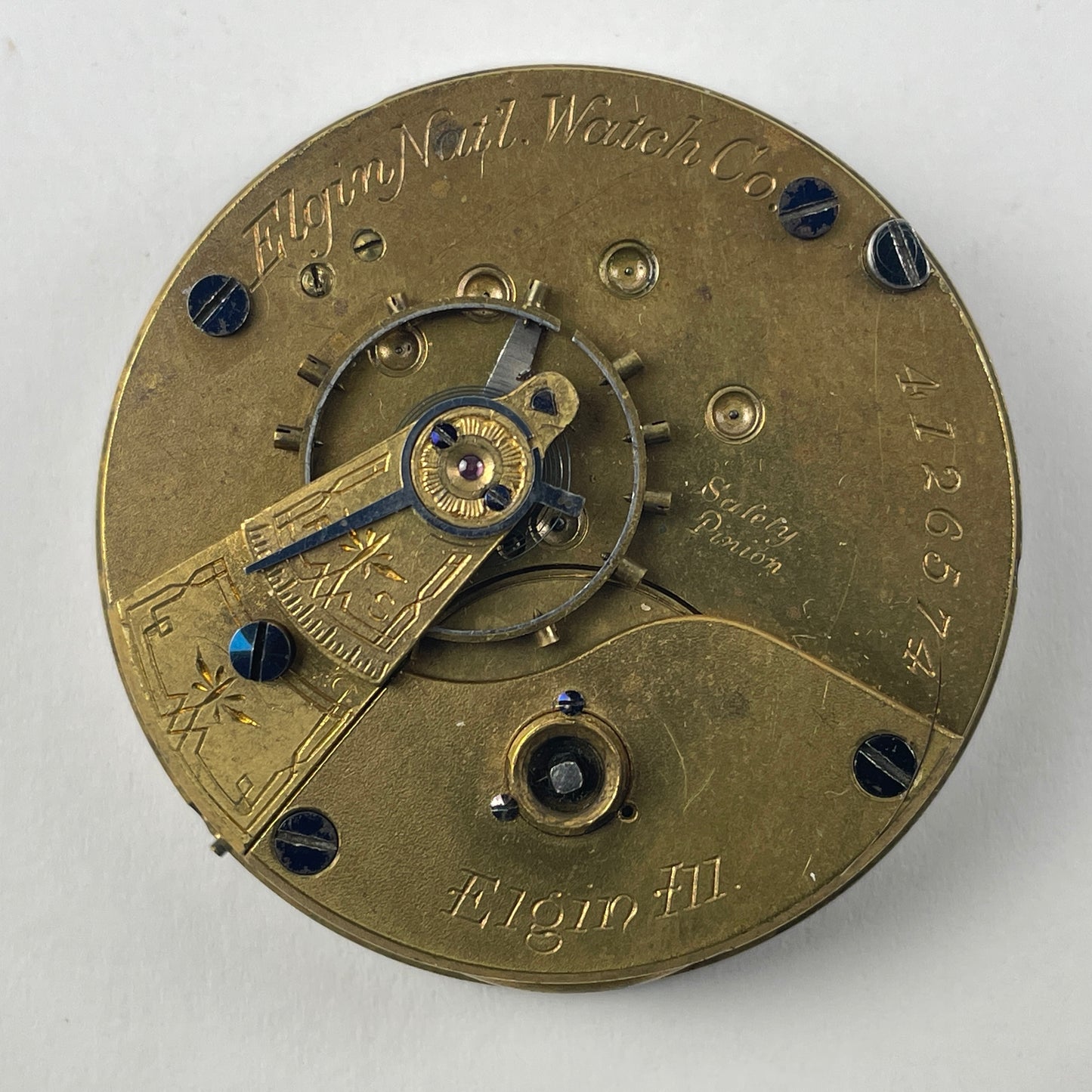 May Lot 18- Elgin 18S Pocket Watch Movement