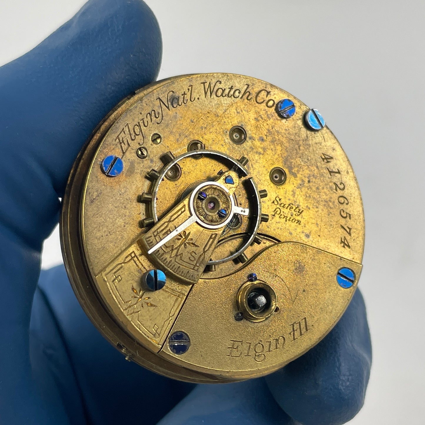 May Lot 18- Elgin 18S Pocket Watch Movement