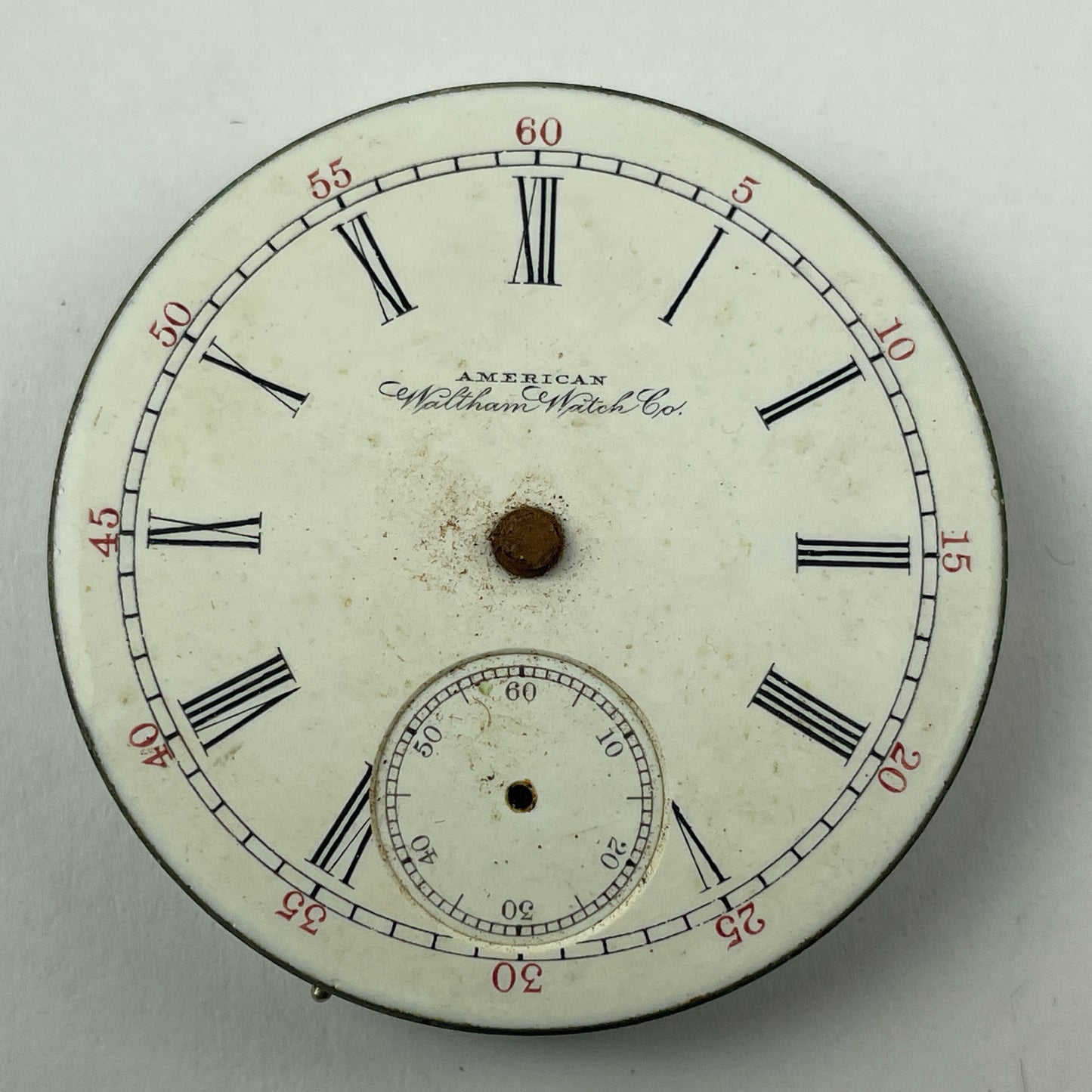 May Lot 25- Waltham Pocket Watch Movement Set