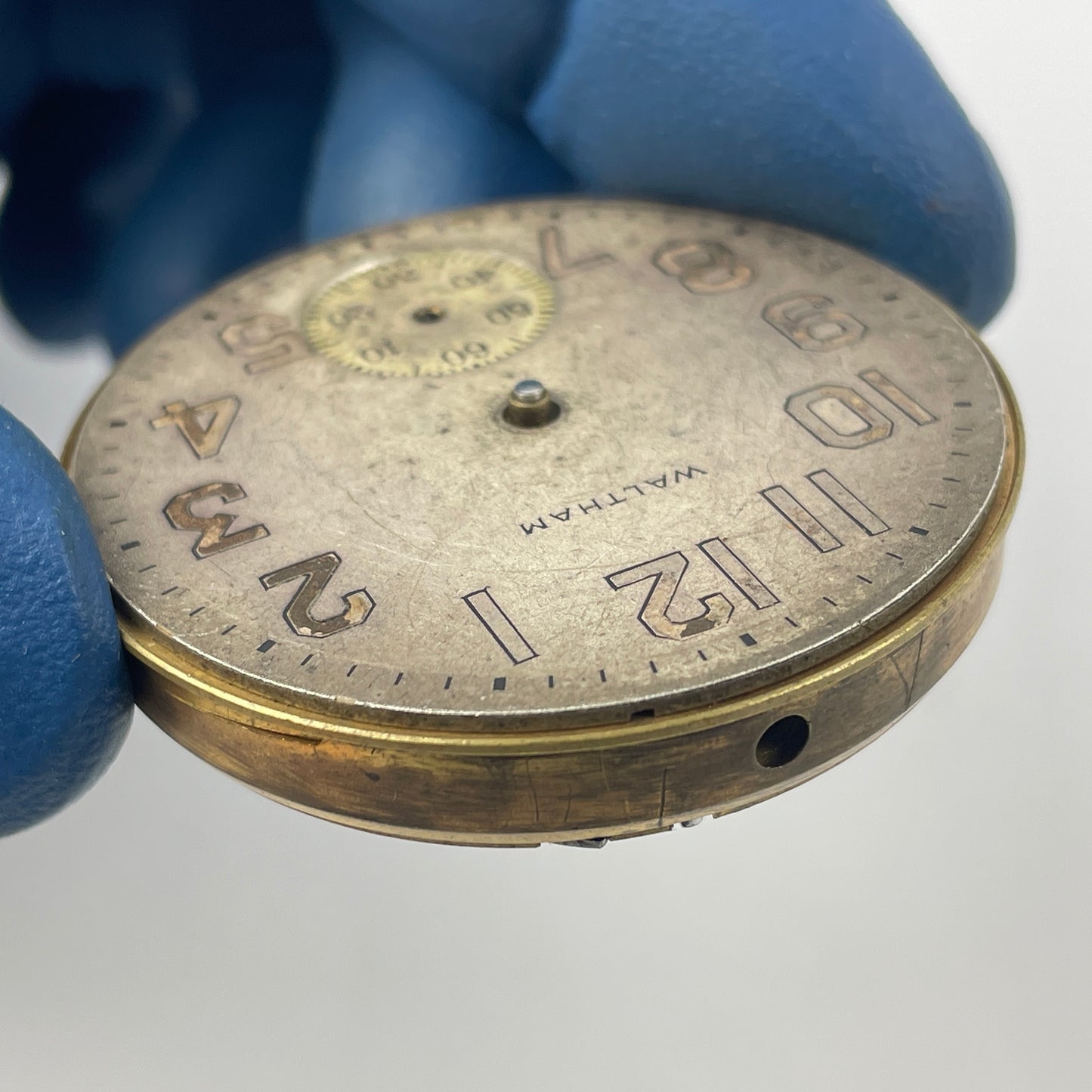 May Lot 32- Waltham Riverside Pocket Watch Movement Set