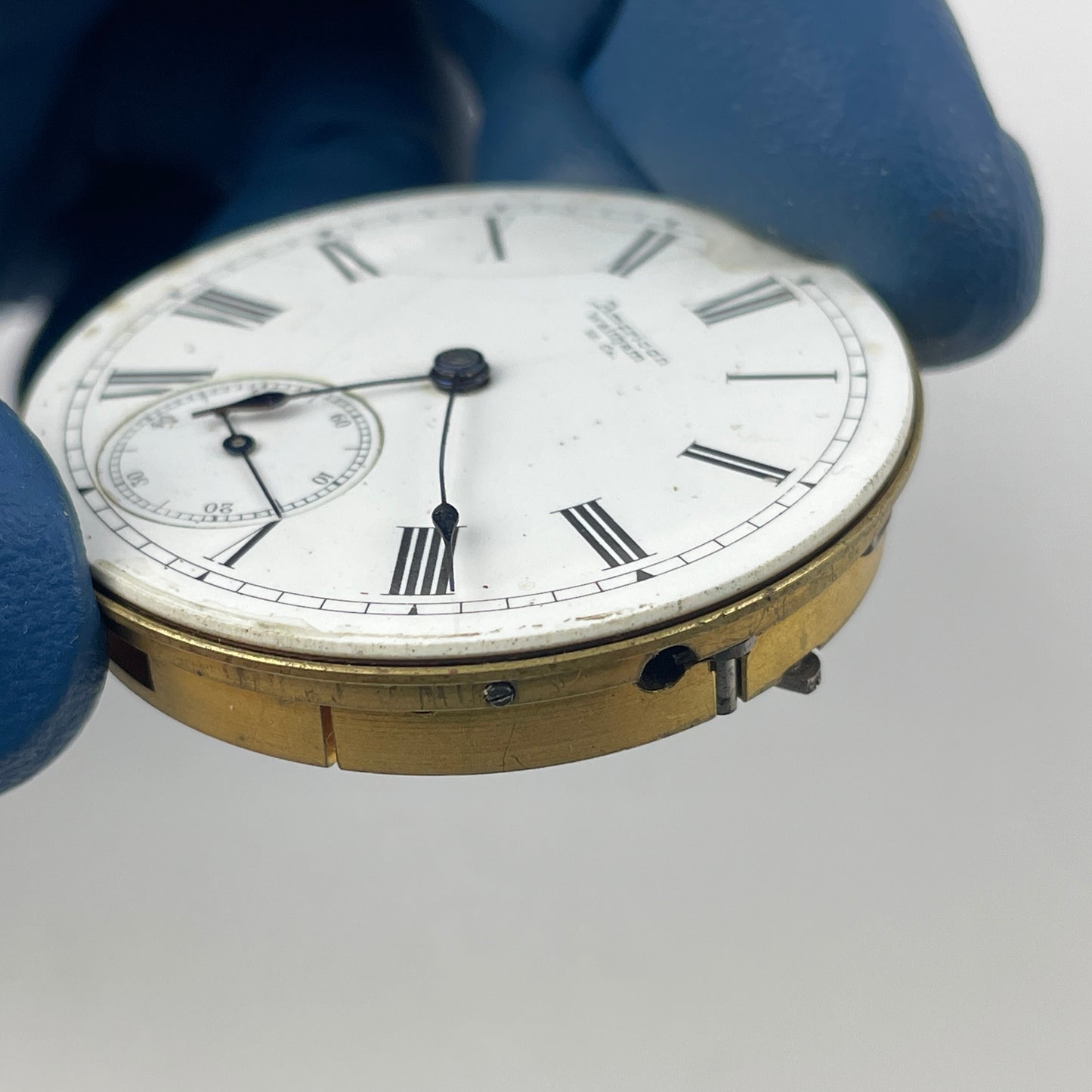 May Lot 32- Waltham Riverside Pocket Watch Movement Set
