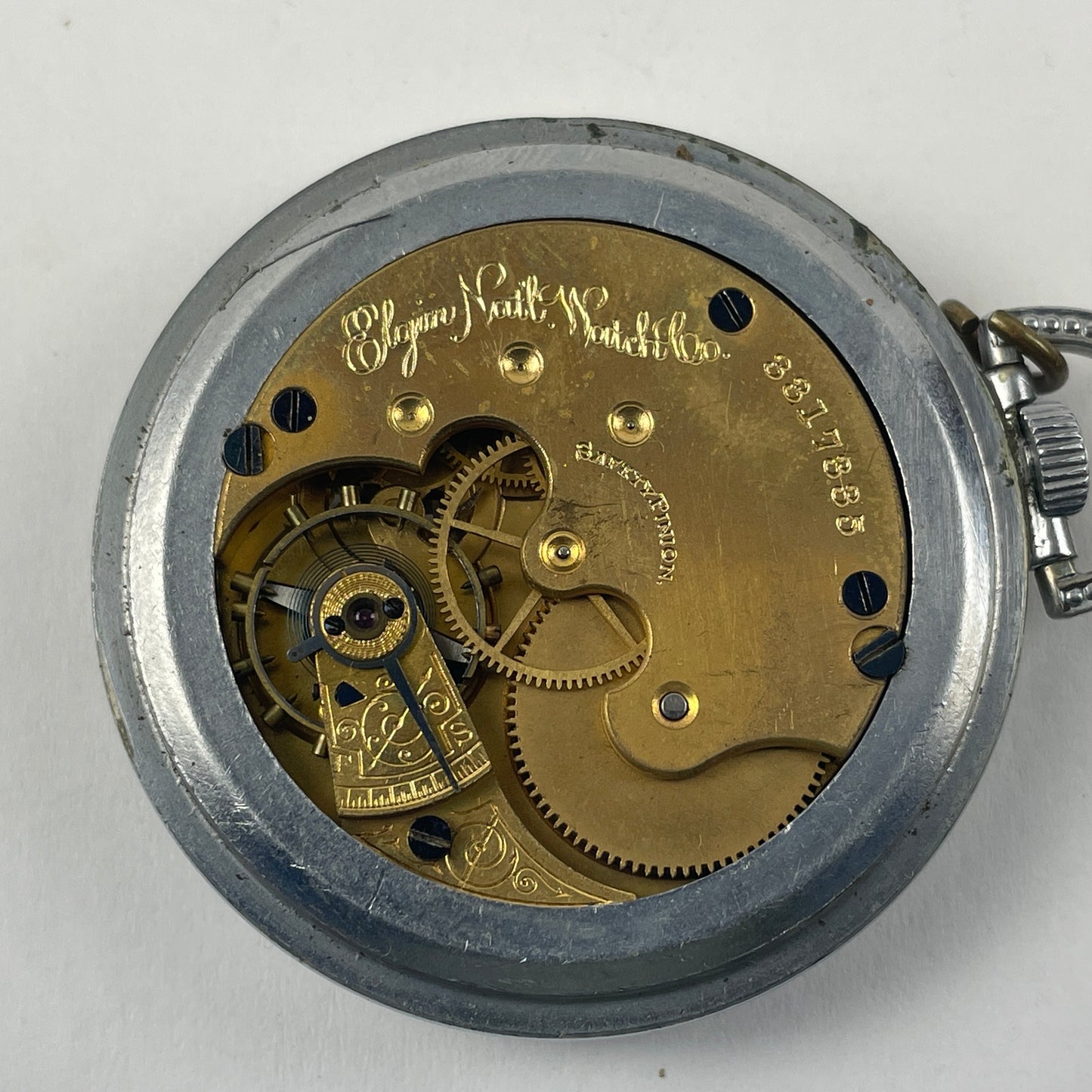 May Lot 27- Elgin 6S Pocket Watch in Factory Case
