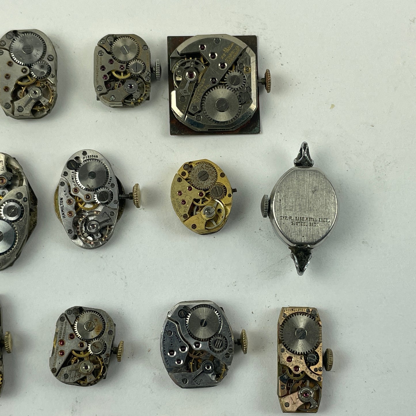 May Lot 15- Ladies Wristwatch Movements