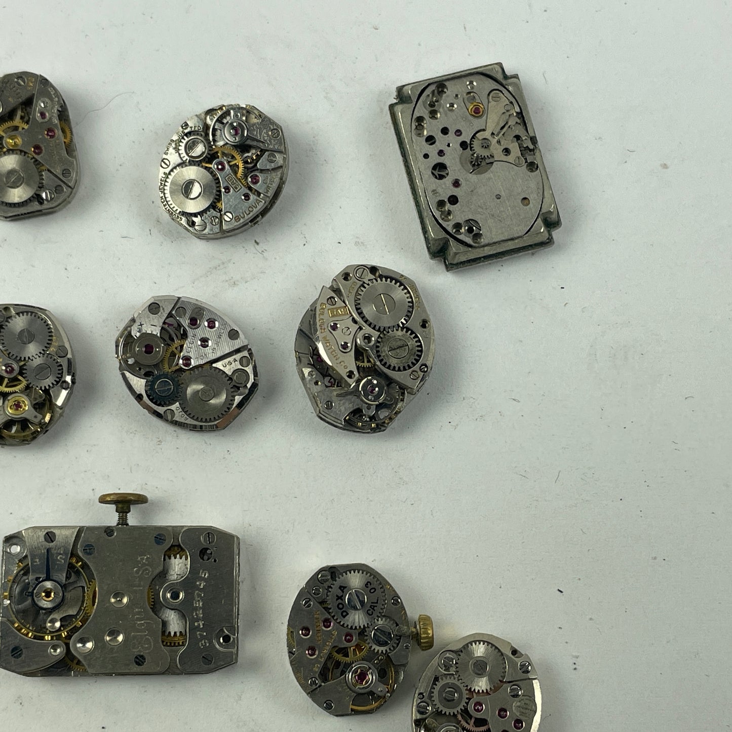 May Lot 6- Vintage Swiss & American Watch Movements
