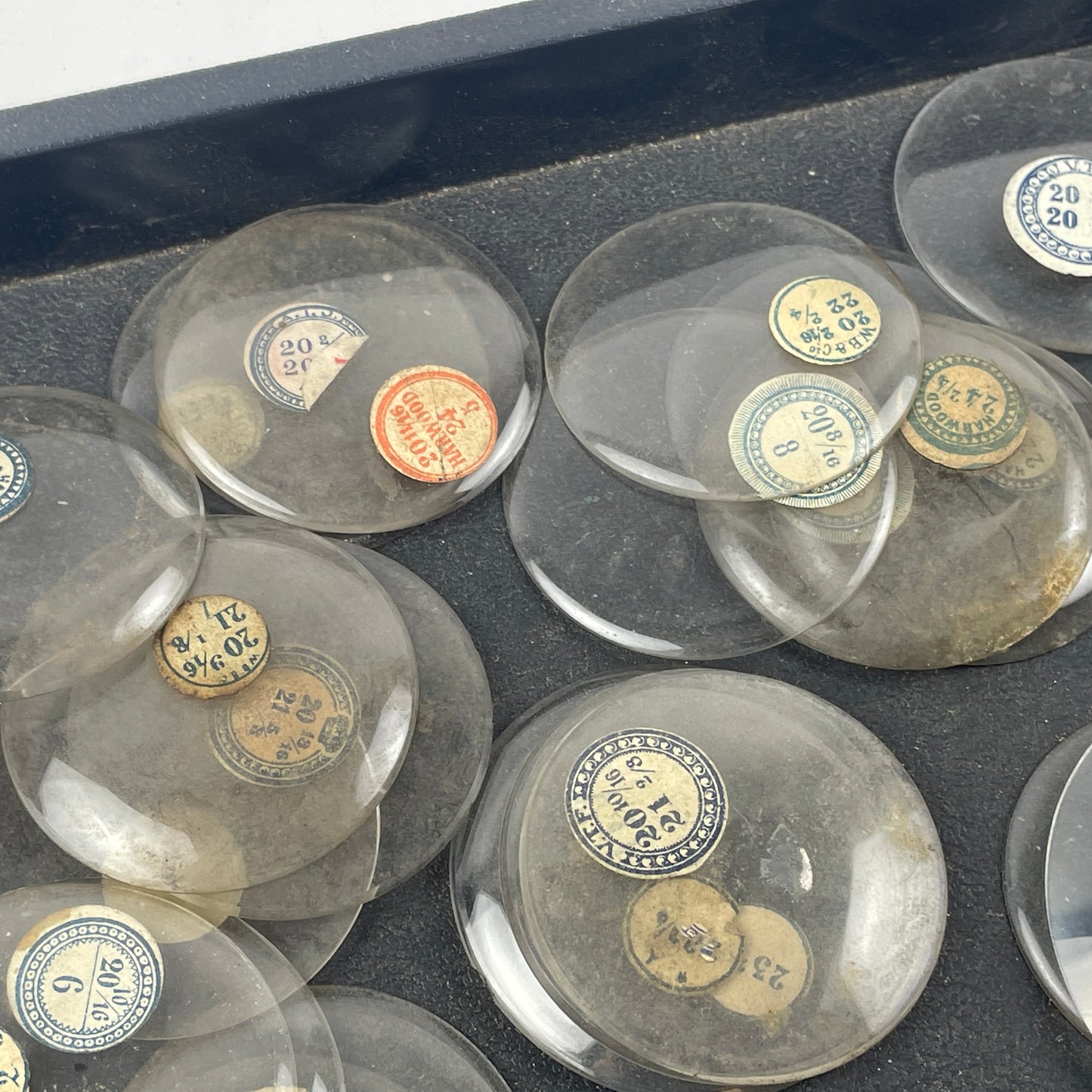 May Lot 24- NOS Glass Pocket Watch Crystals