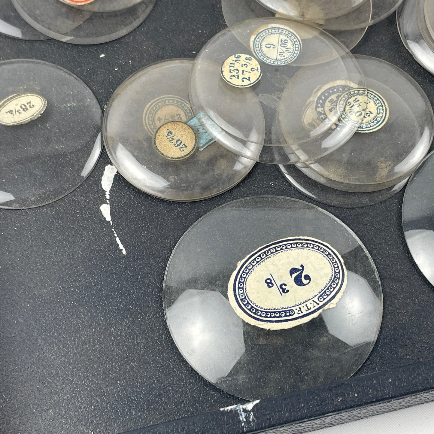 May Lot 24- NOS Glass Pocket Watch Crystals