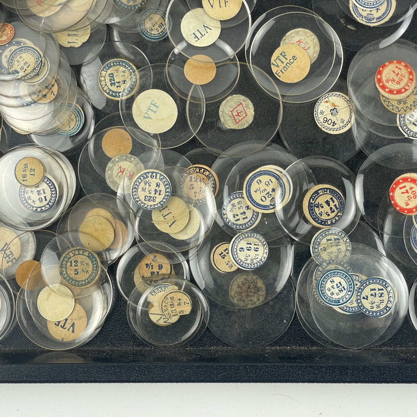 May Lot 28- NOS Glass Pocket Watch Crystals Selection