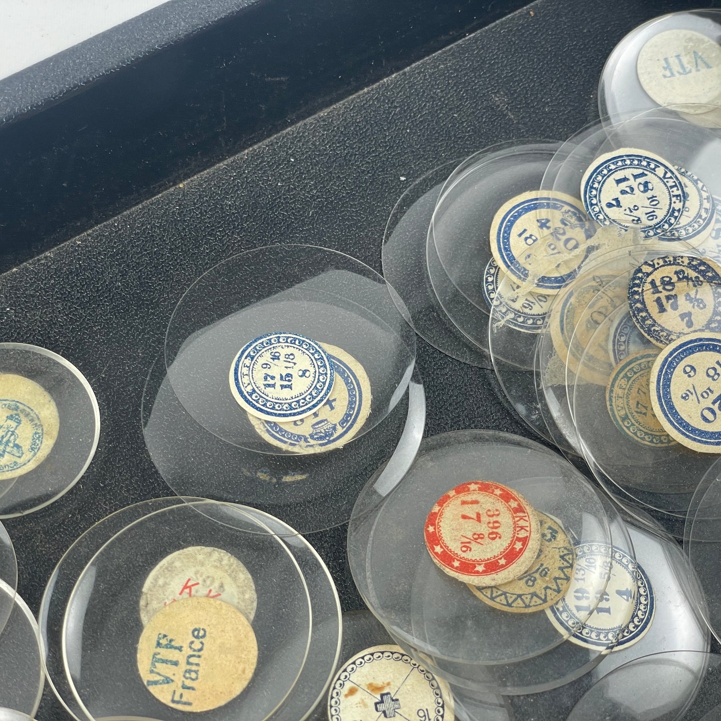 May Lot 28- NOS Glass Pocket Watch Crystals Selection