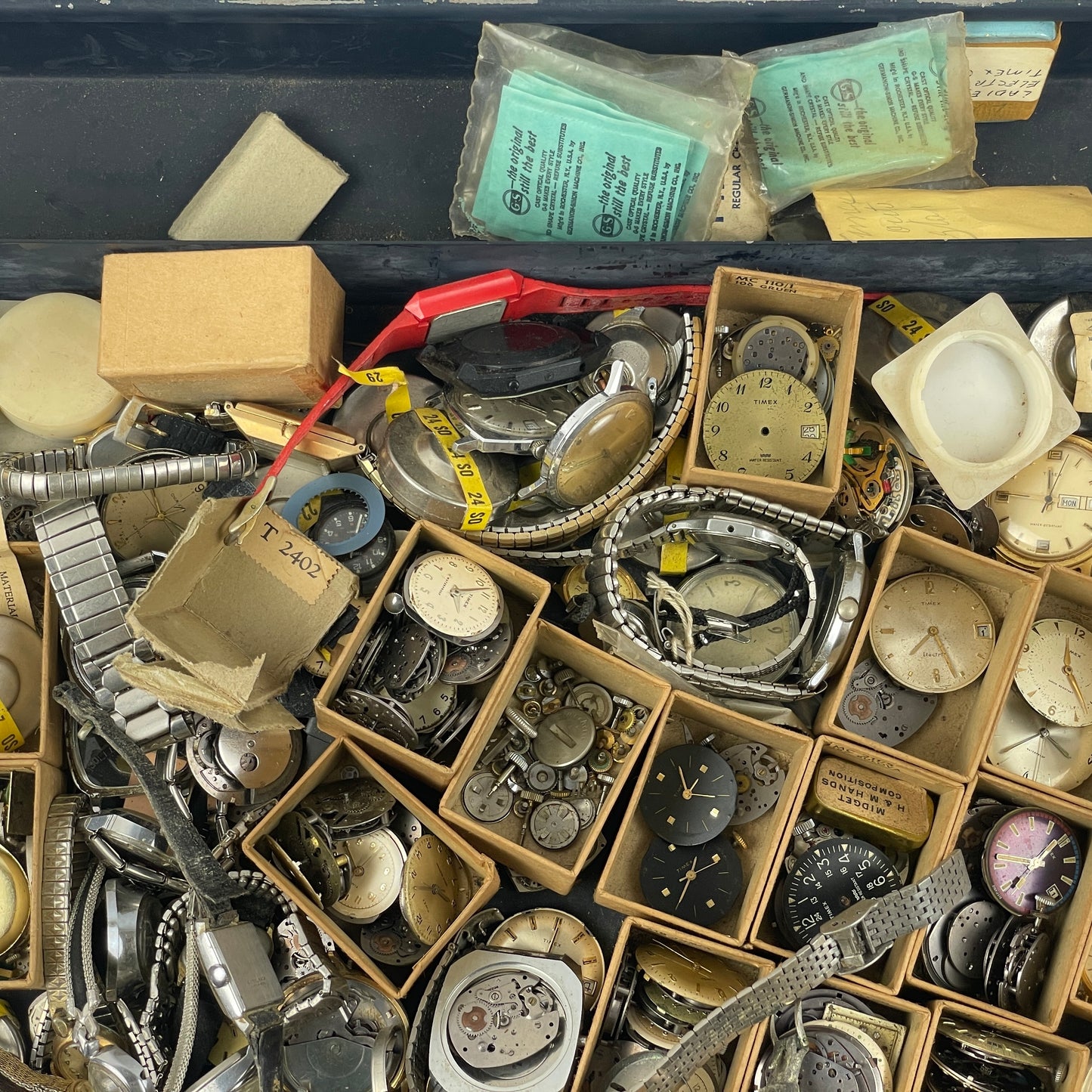 May Lot 33- Massive Vintage Timex Drawer