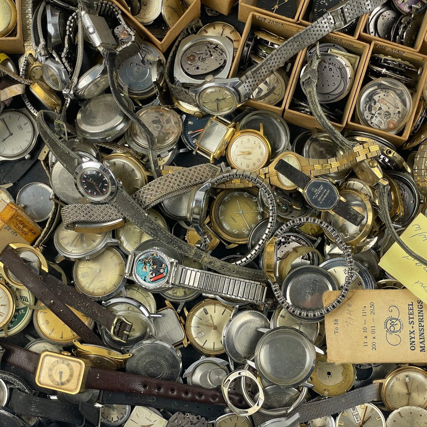 May Lot 33- Massive Vintage Timex Drawer