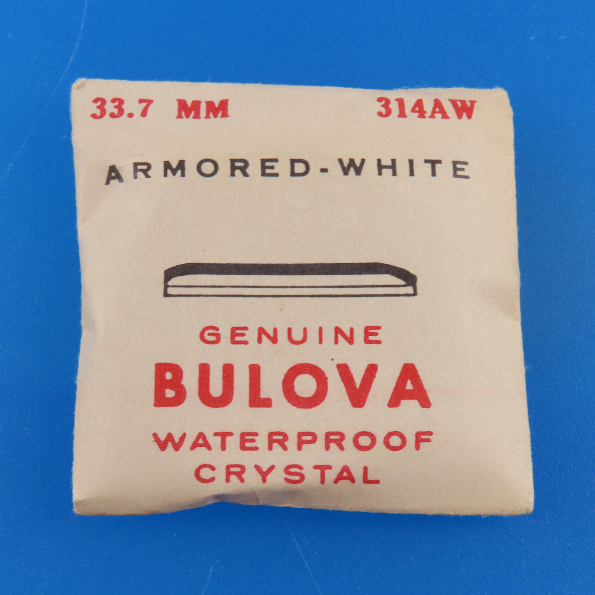Bulova Accutron 314AW Armored White 33.7 MM Crystal | Waterproof
