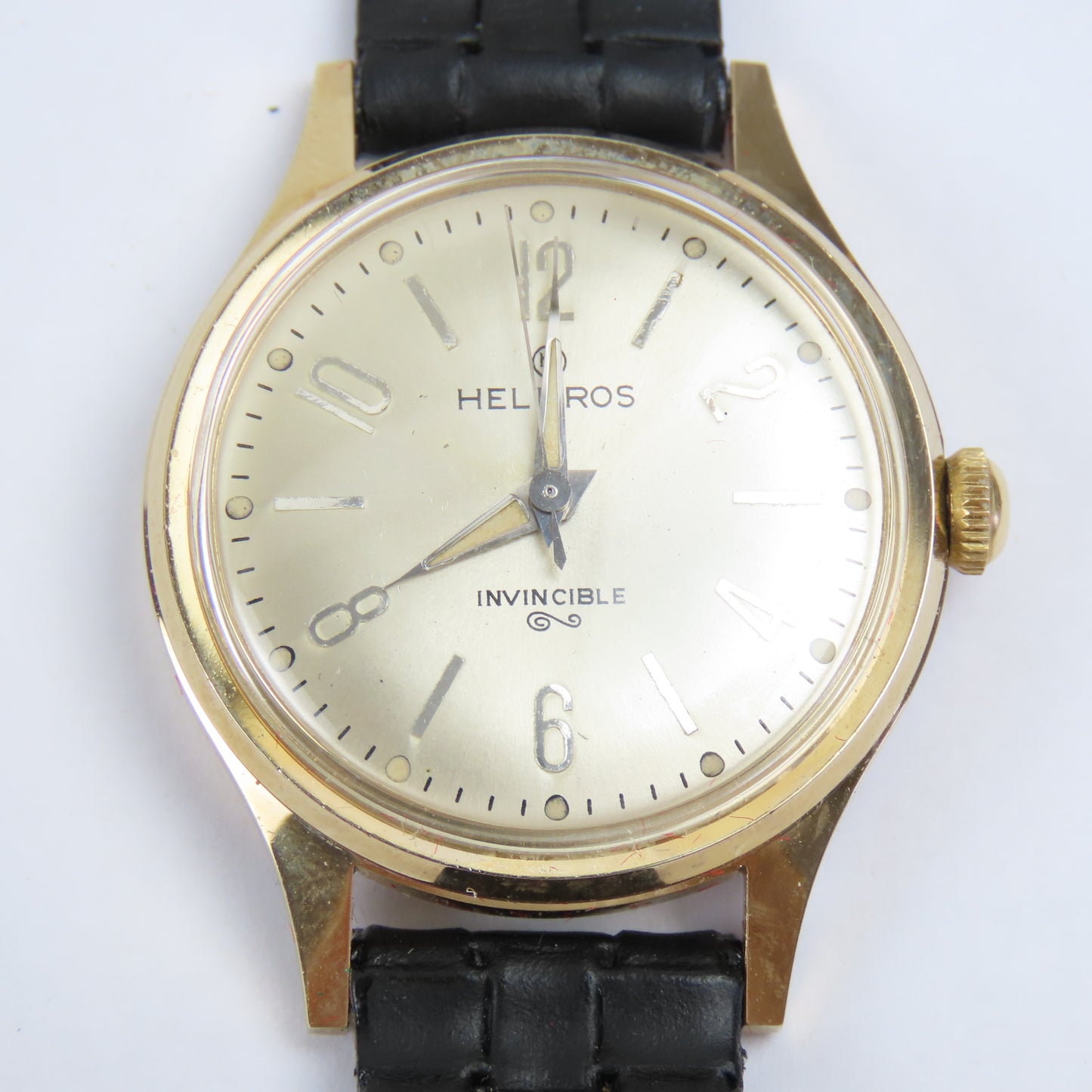 Swiss Helbros NOS Double Boxed Vintage Mechanical Wristwatch