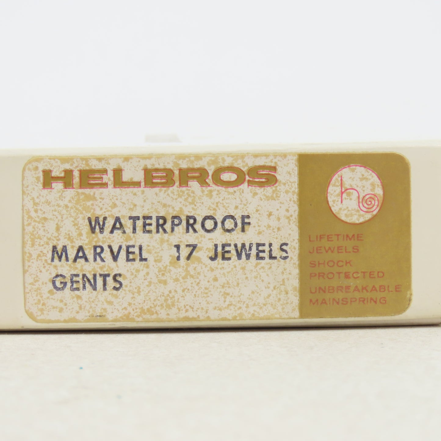 Swiss Helbros NOS Double Boxed Vintage Mechanical Wristwatch