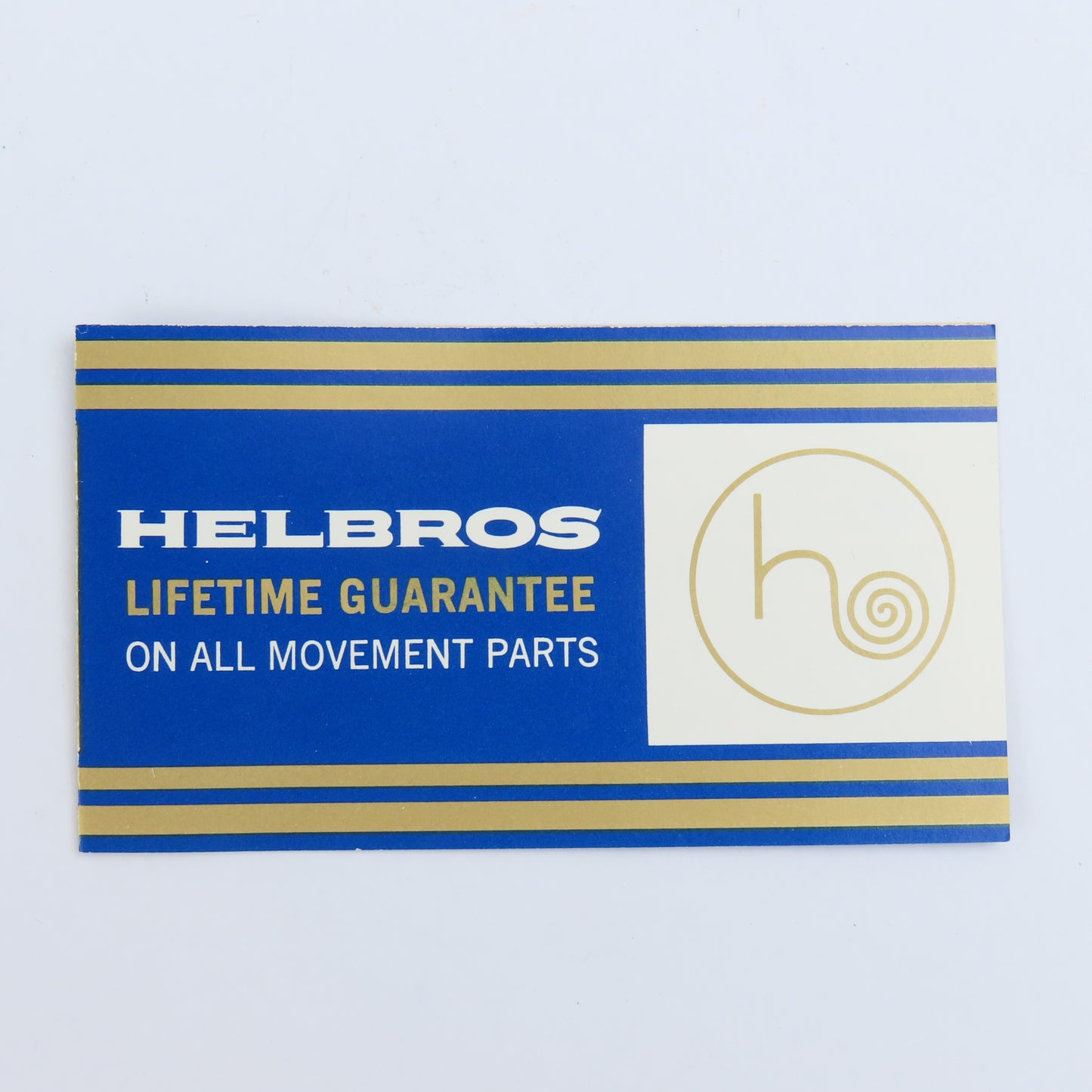 Swiss Helbros NOS Double Boxed Vintage Mechanical Wristwatch