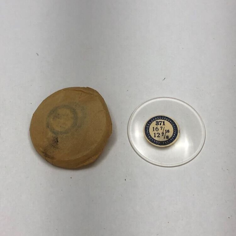 Sleeve of 16 7/16 2 MM Beveled Glass Open Face Pocket Watch Crystals