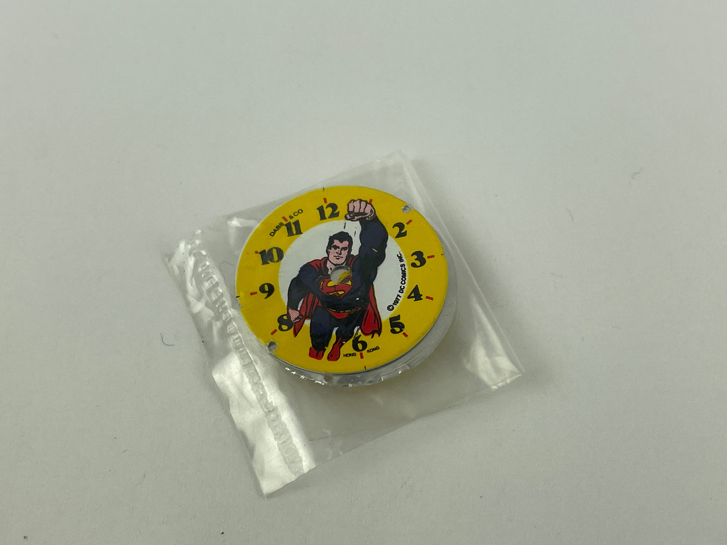 Dabs & Co. DC Comics Superman Character NOS Wristwatch Dials
