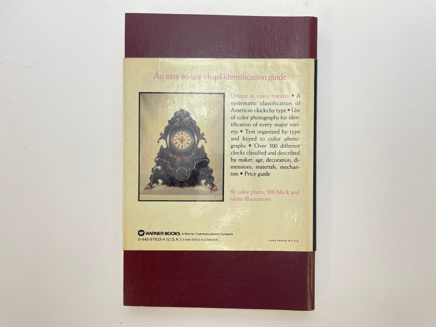 Lot 124- The Warner Collector’s Guide to American Clocks by Anita Schorsch