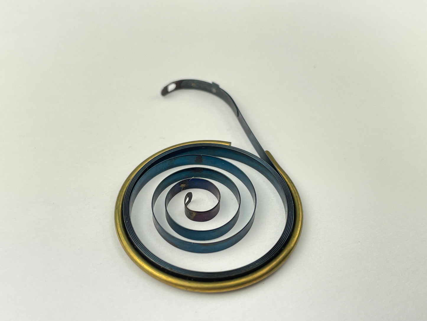 Waltham 18 Size Model 1857 Blued Pocket Watch Mainspring #2201