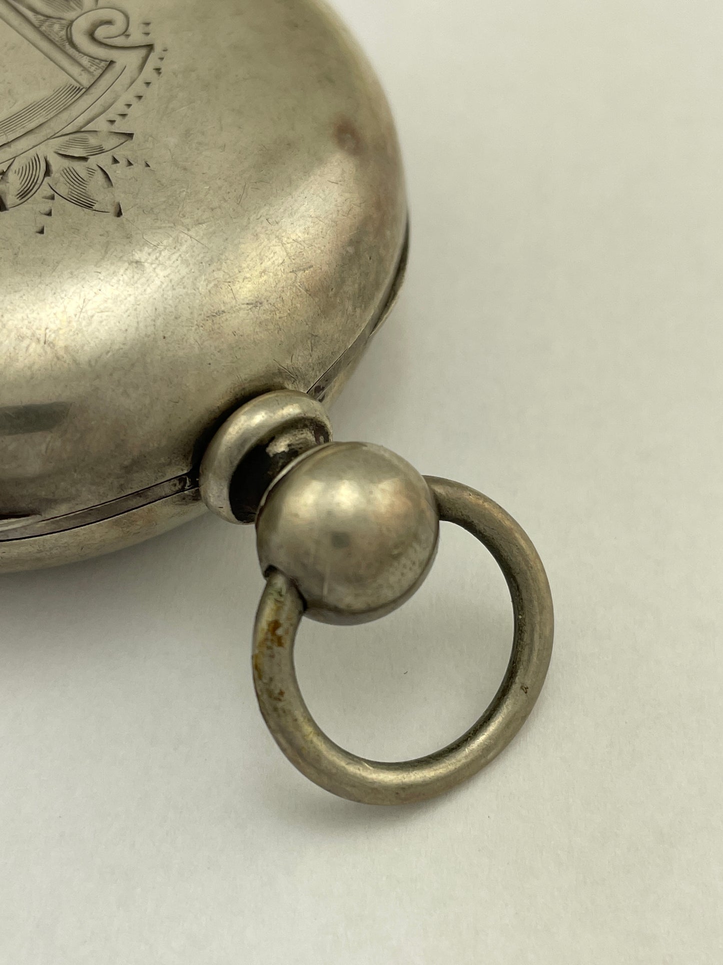 Waltham 18 Size Coin Silver Pocket Watch Case