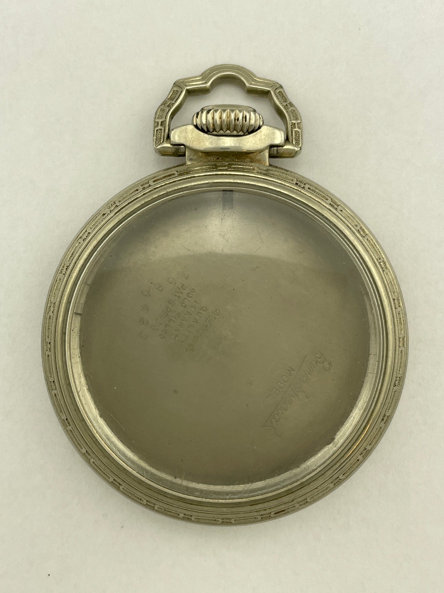 Illinois 16 Size WGF Factory Railroad Pocket Watch Case