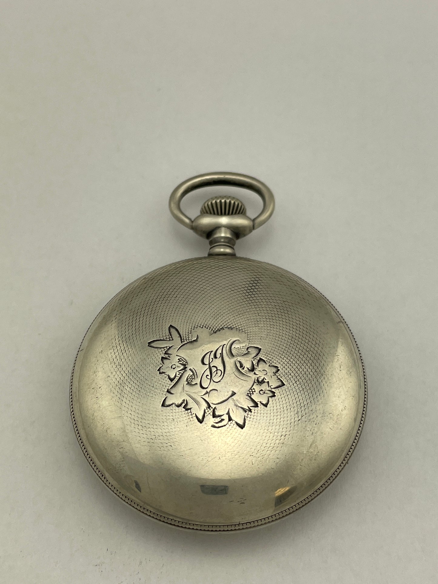 Waltham 16 Size Coin Silver Pocket Watch Case