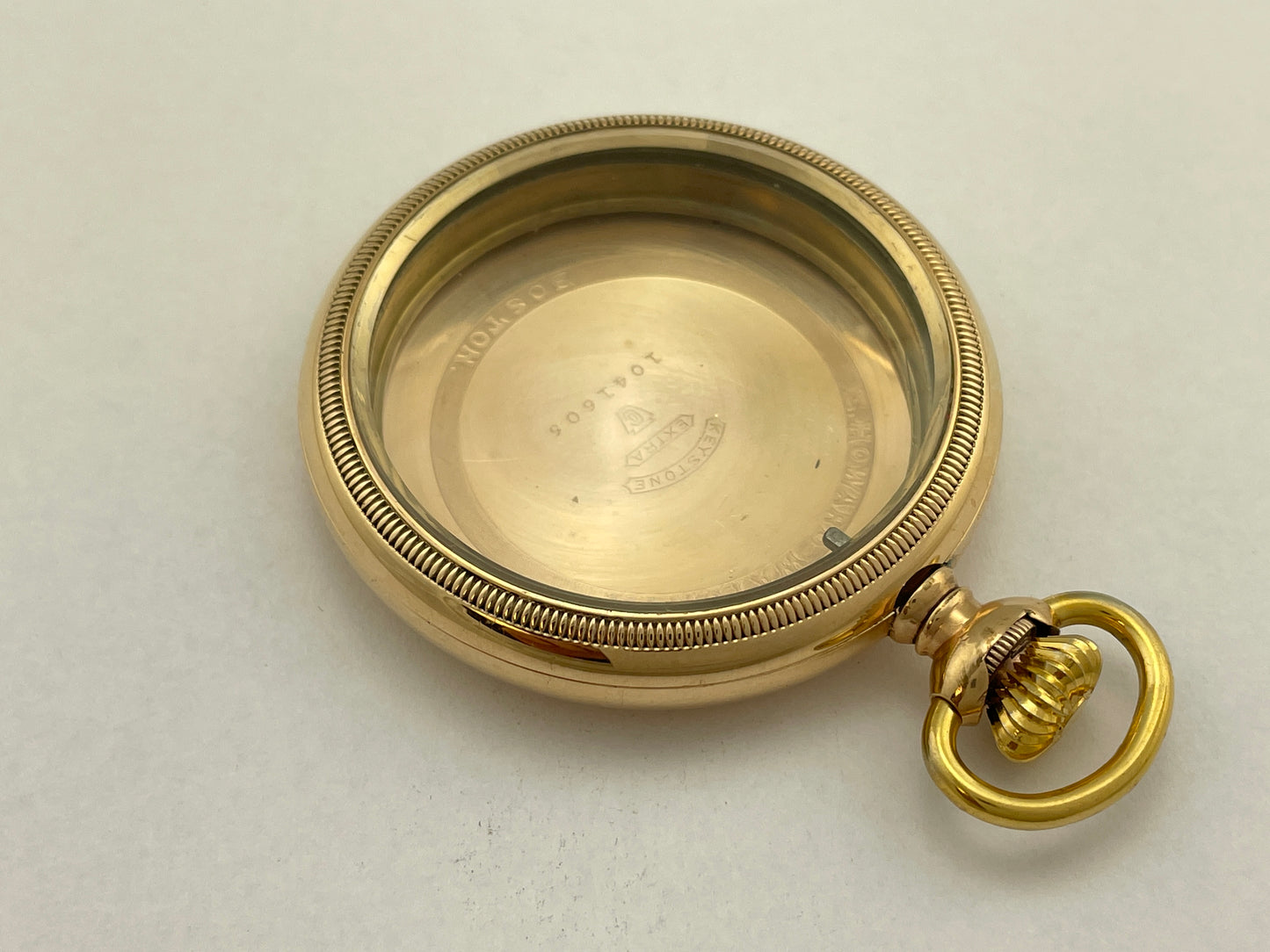 E. Howard & Co. 16 Size YGF Railroad Pocket Watch Case